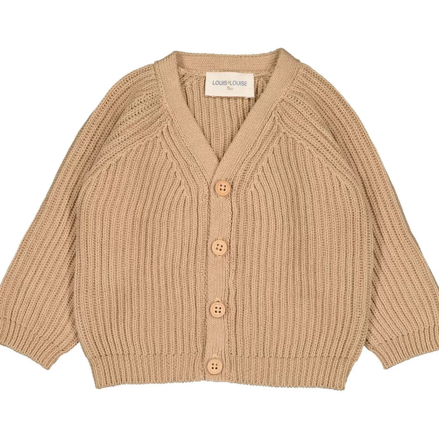 LOUIS LOUISE Cardigan Hubert Knitted Cotton Outlet