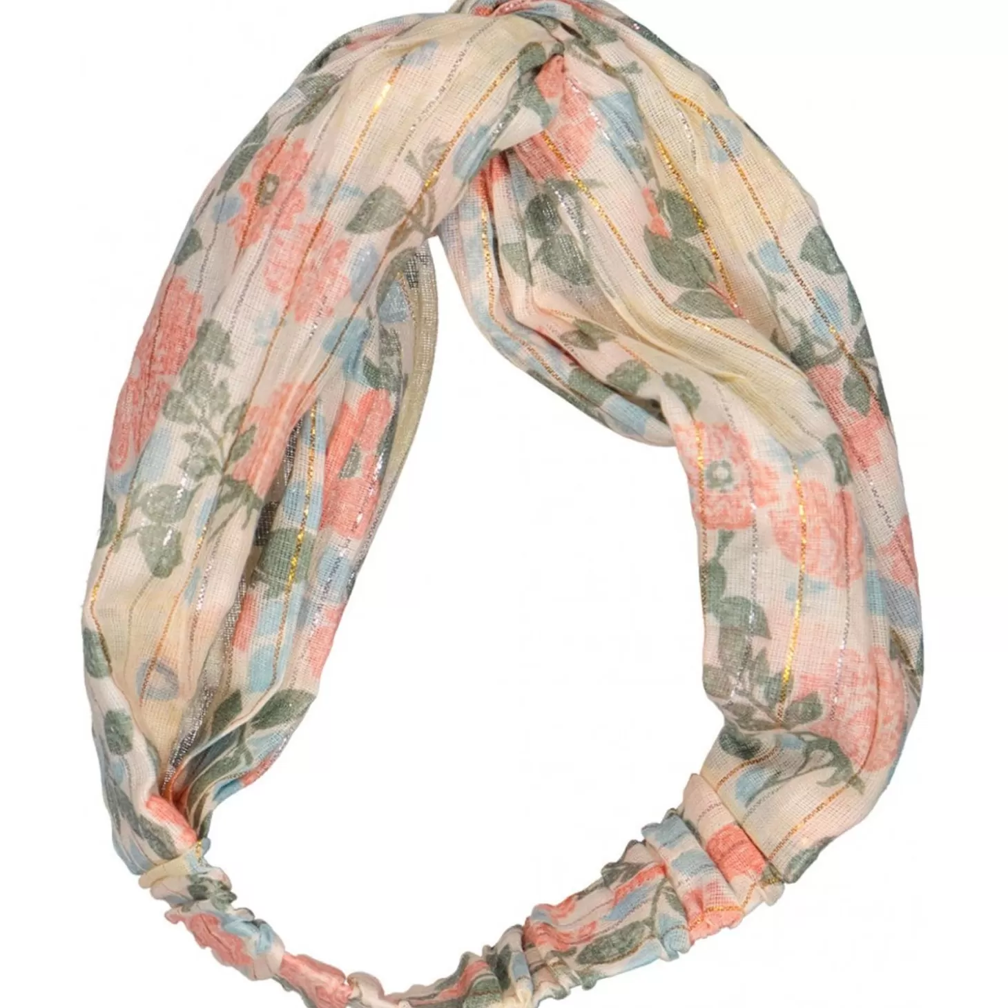 LOUIS LOUISE Headband Francesca Stripe Lurex Vintage Flower Online
