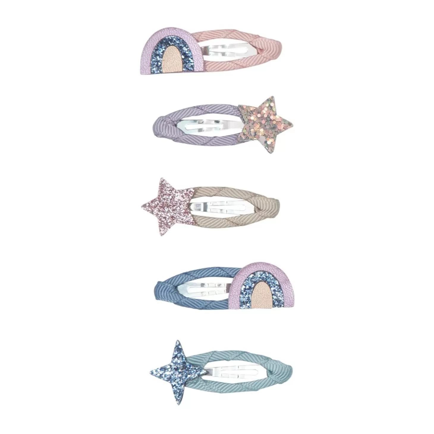 LOUIS LOUISE Mini Barrettes Arc En Ciel Etoiles Cheap