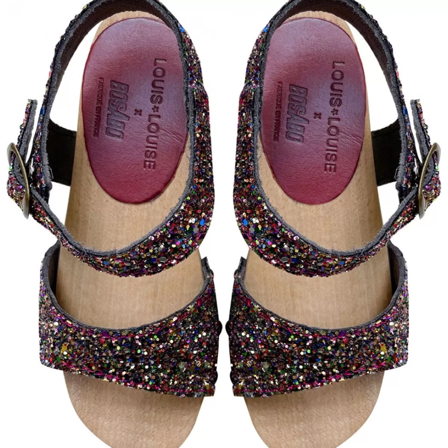 LOUIS LOUISE Sandales Bosabo Glitter Clearance