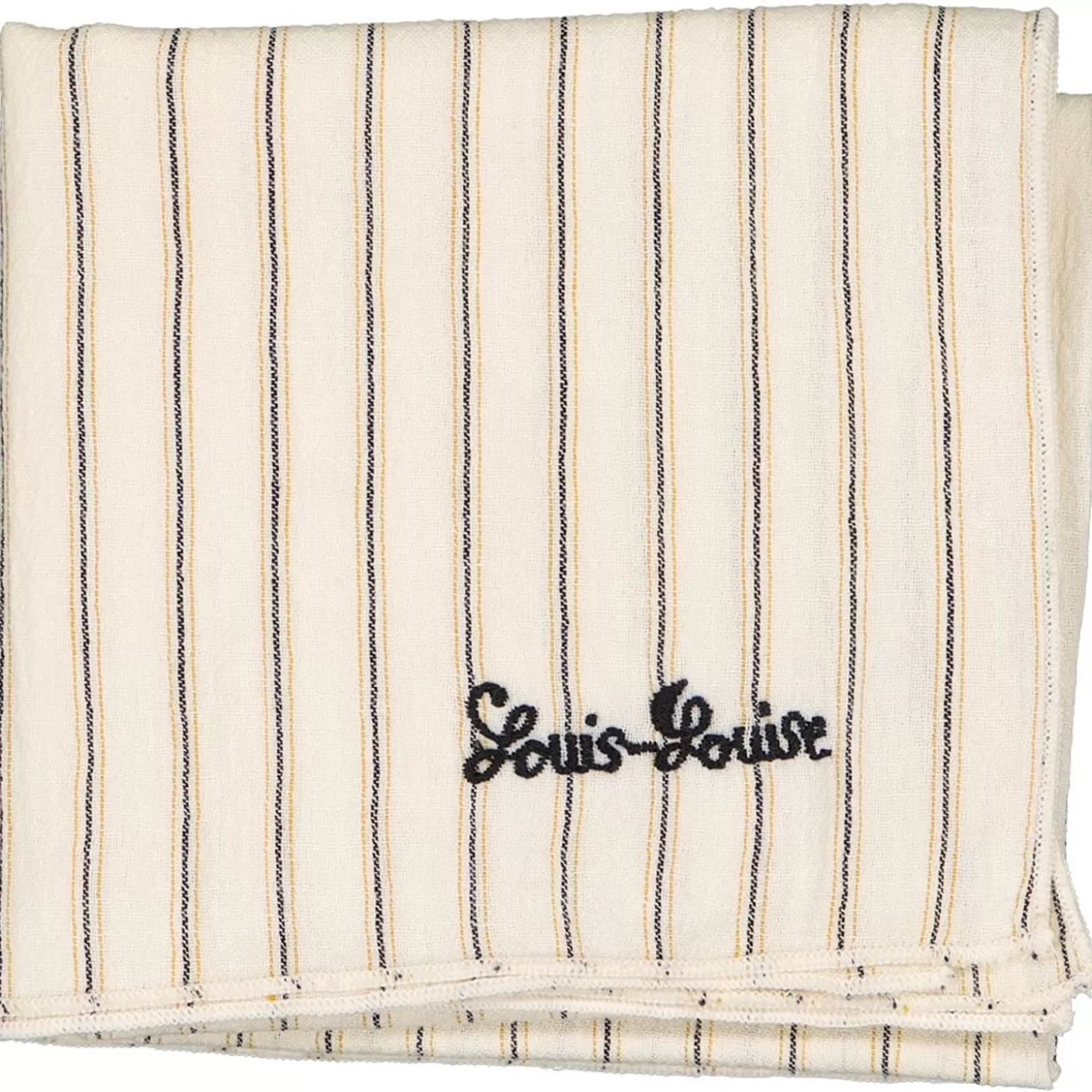 LOUIS LOUISE Scarf Sissi Cotton Crepe Stripe Discount