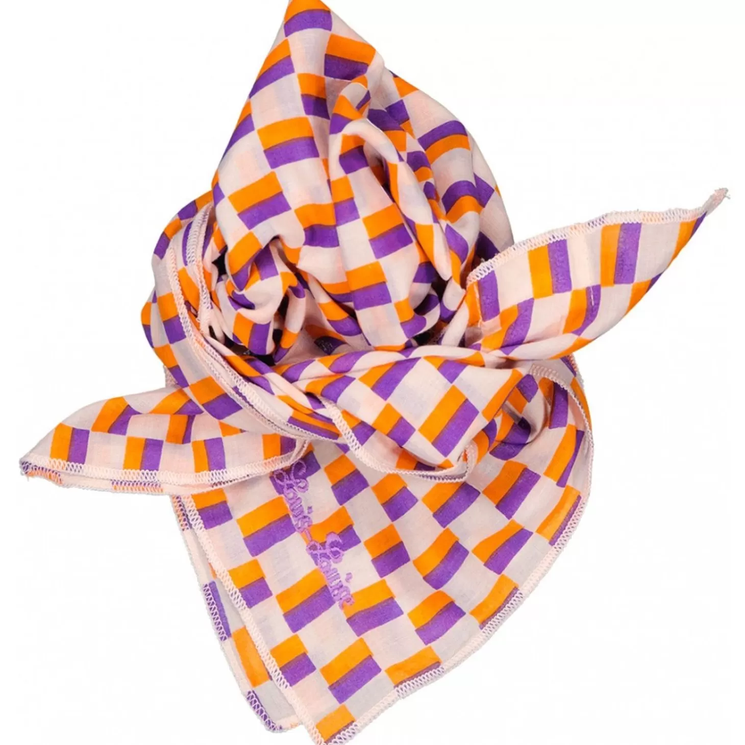 LOUIS LOUISE Scarf Sissi Cotton Veil Geometric Best Sale