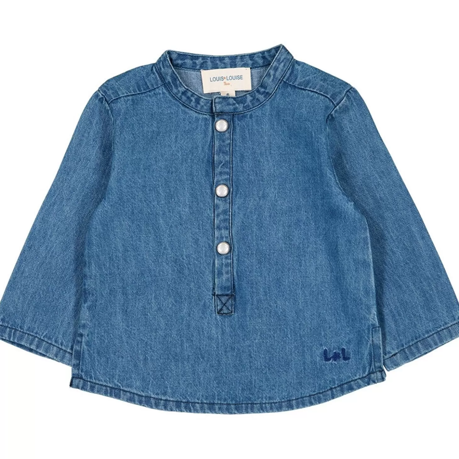 LOUIS LOUISE Shirt Grand-Pere Chambray Hot