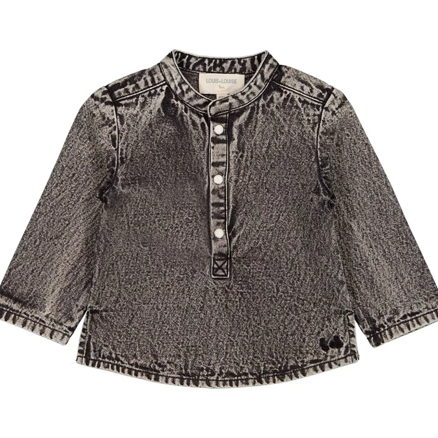 LOUIS LOUISE Shirt Grand-Pere Chambray Bouton Pression Shop