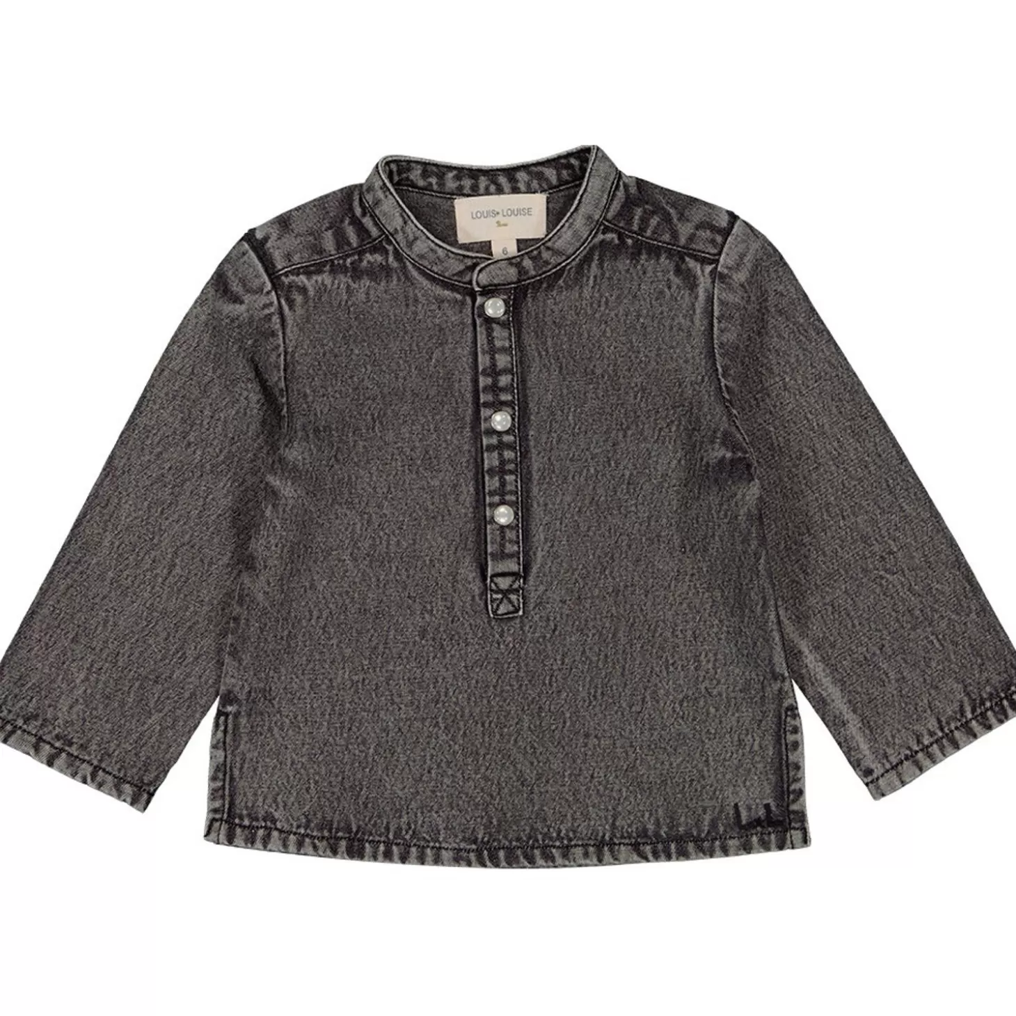 LOUIS LOUISE Shirt Grand-Pere Chambray Bouton Pression Store