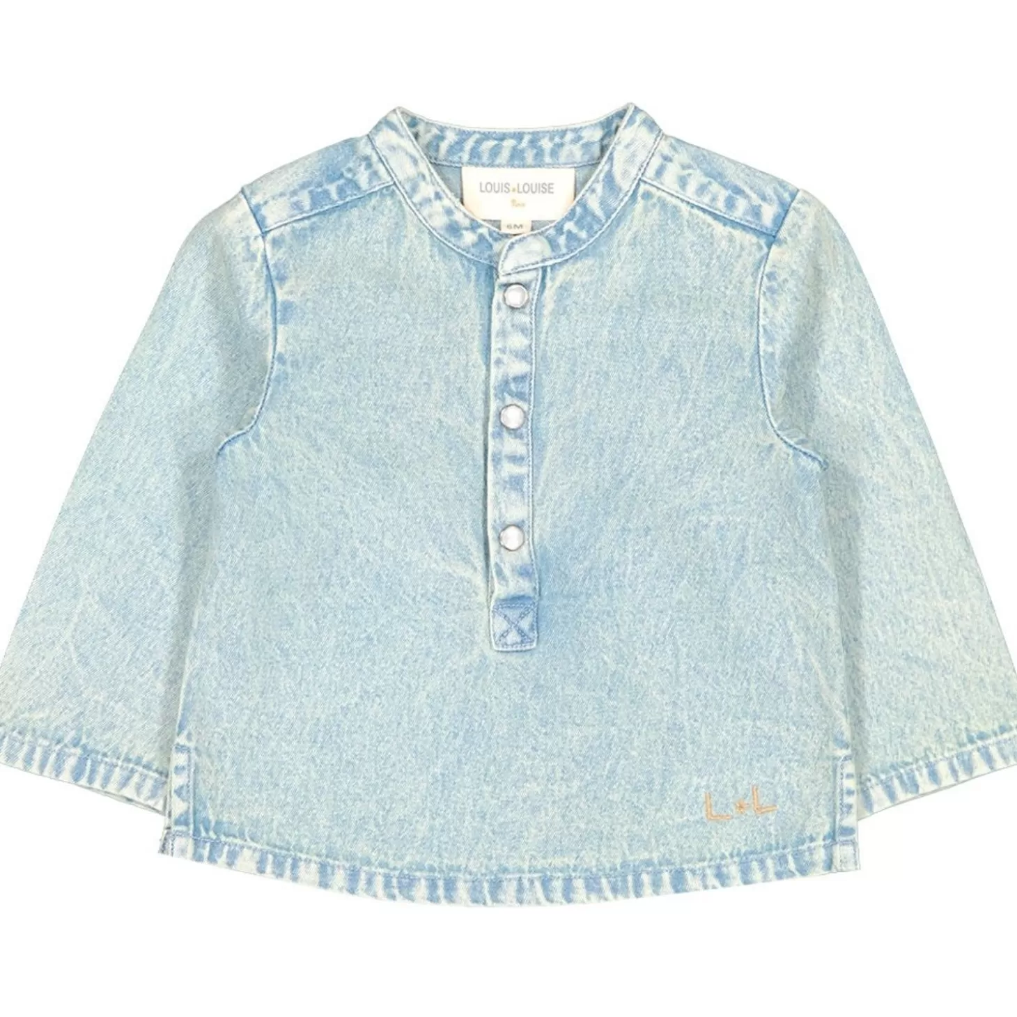 LOUIS LOUISE Shirt Grand-Pere Chambray Washed Fashion