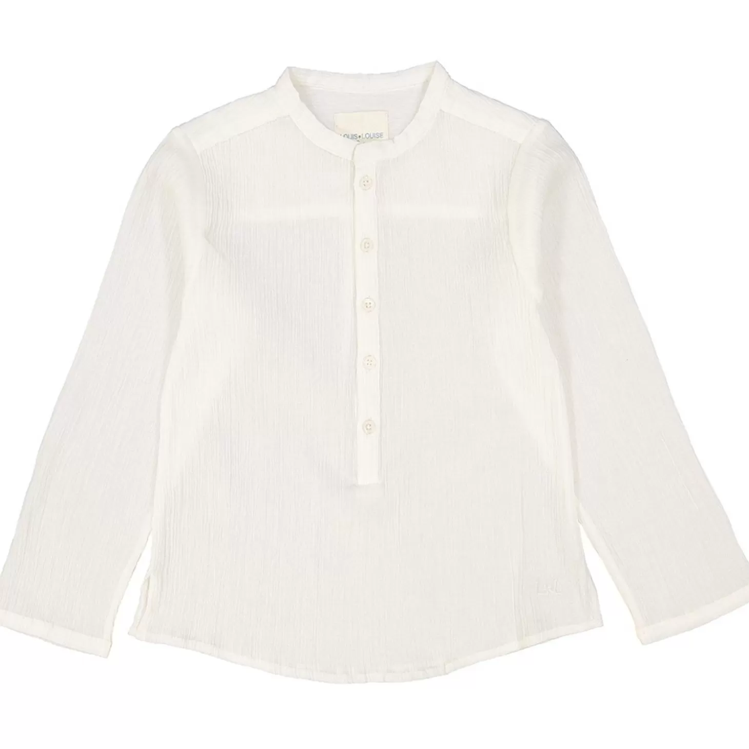 LOUIS LOUISE Shirt Grand-Pere Cotton Crepe Flash Sale