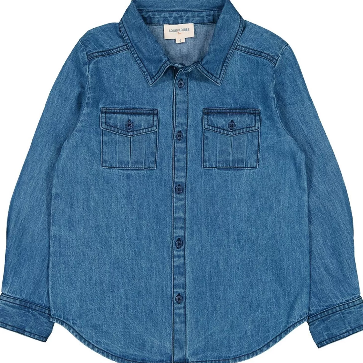 LOUIS LOUISE Shirt Leonard Chambray Best Sale