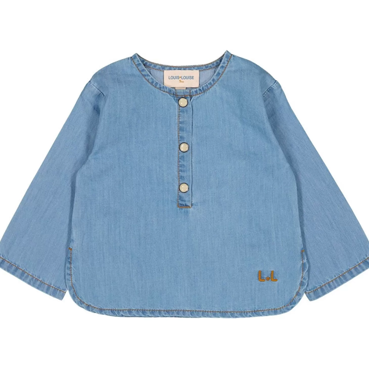 LOUIS LOUISE Shirt Oncle Chambray Best Sale