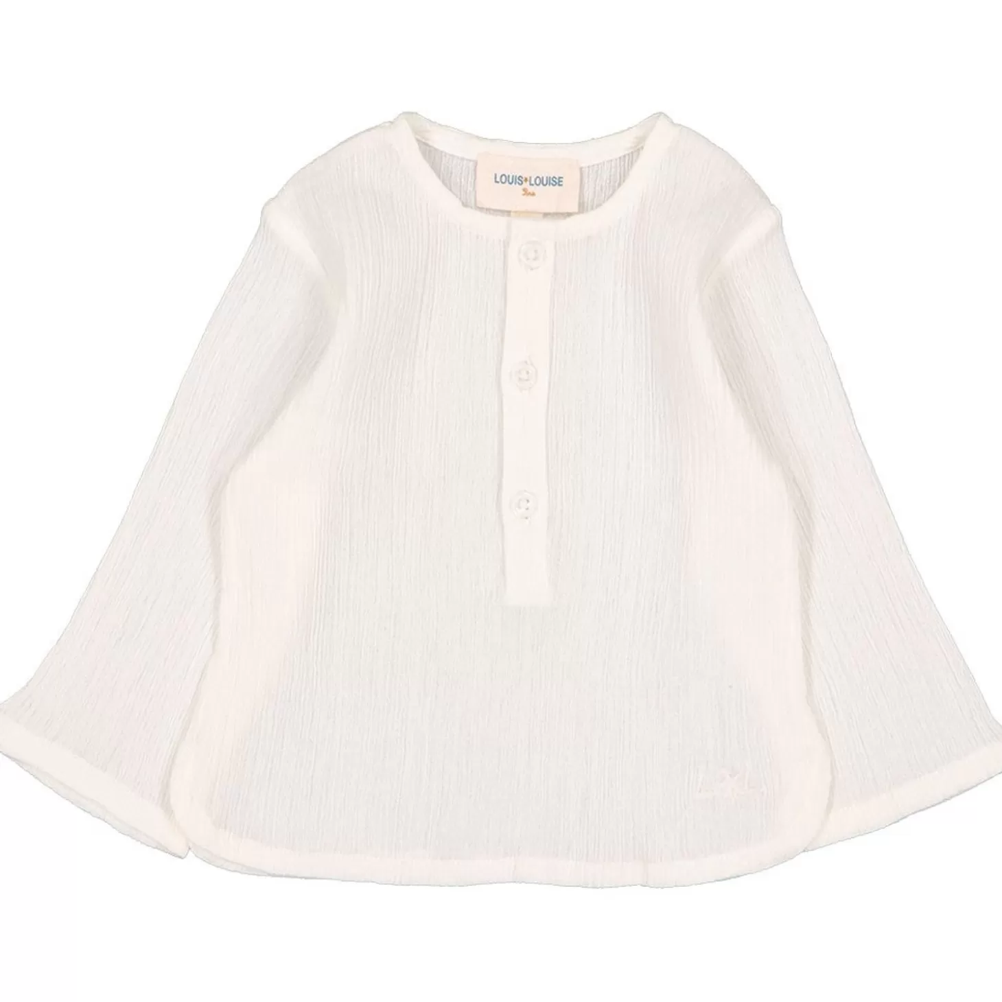 LOUIS LOUISE Shirt Oncle Cotton Crepe Hot