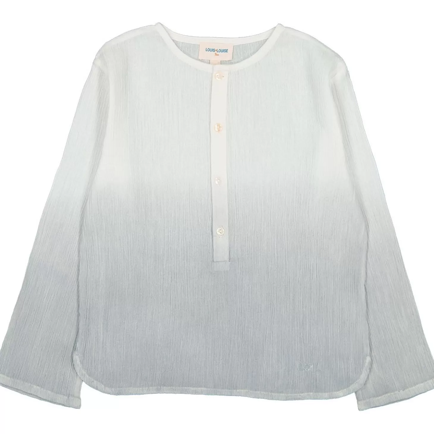 LOUIS LOUISE Shirt Oncle Crepe Dip Dye Clearance