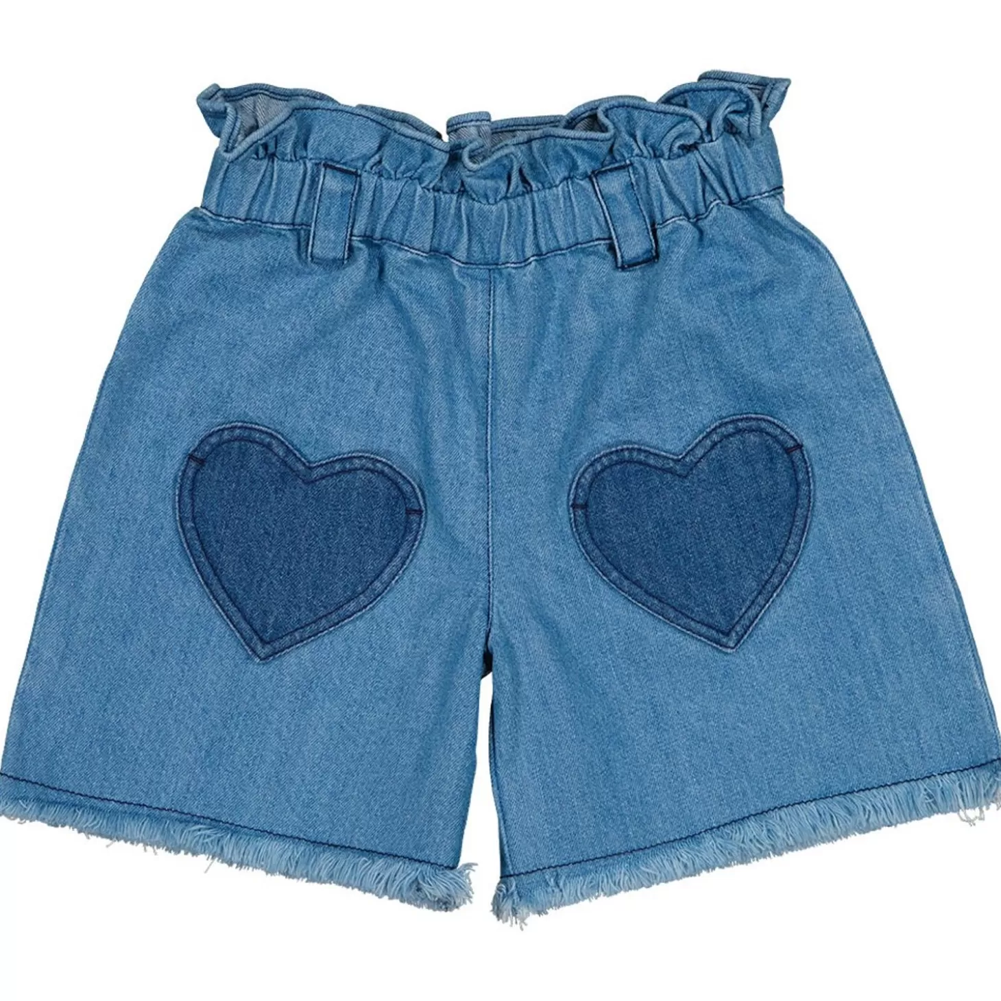 LOUIS LOUISE Short Coolette Denim Patchwork Clearance