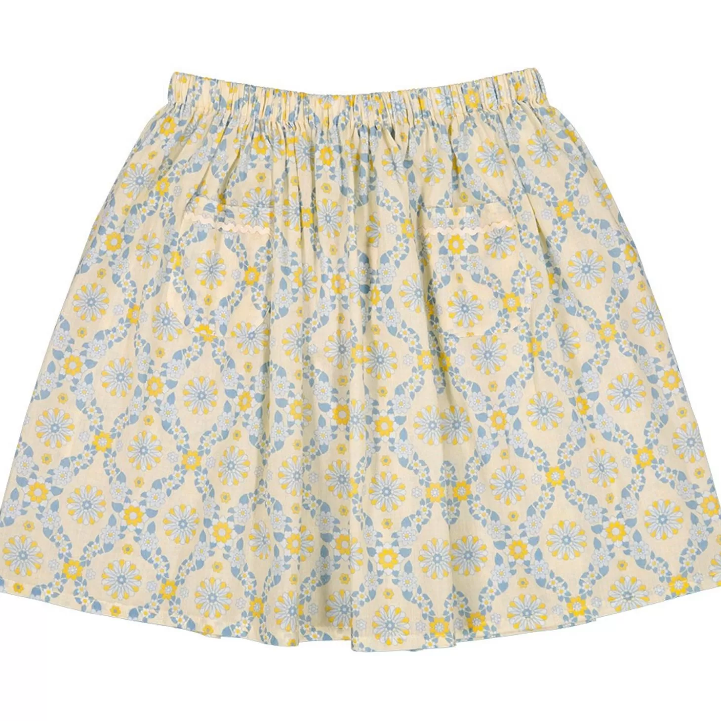 LOUIS LOUISE Skirt Miaou Cotton Veil Hippie Flower Best