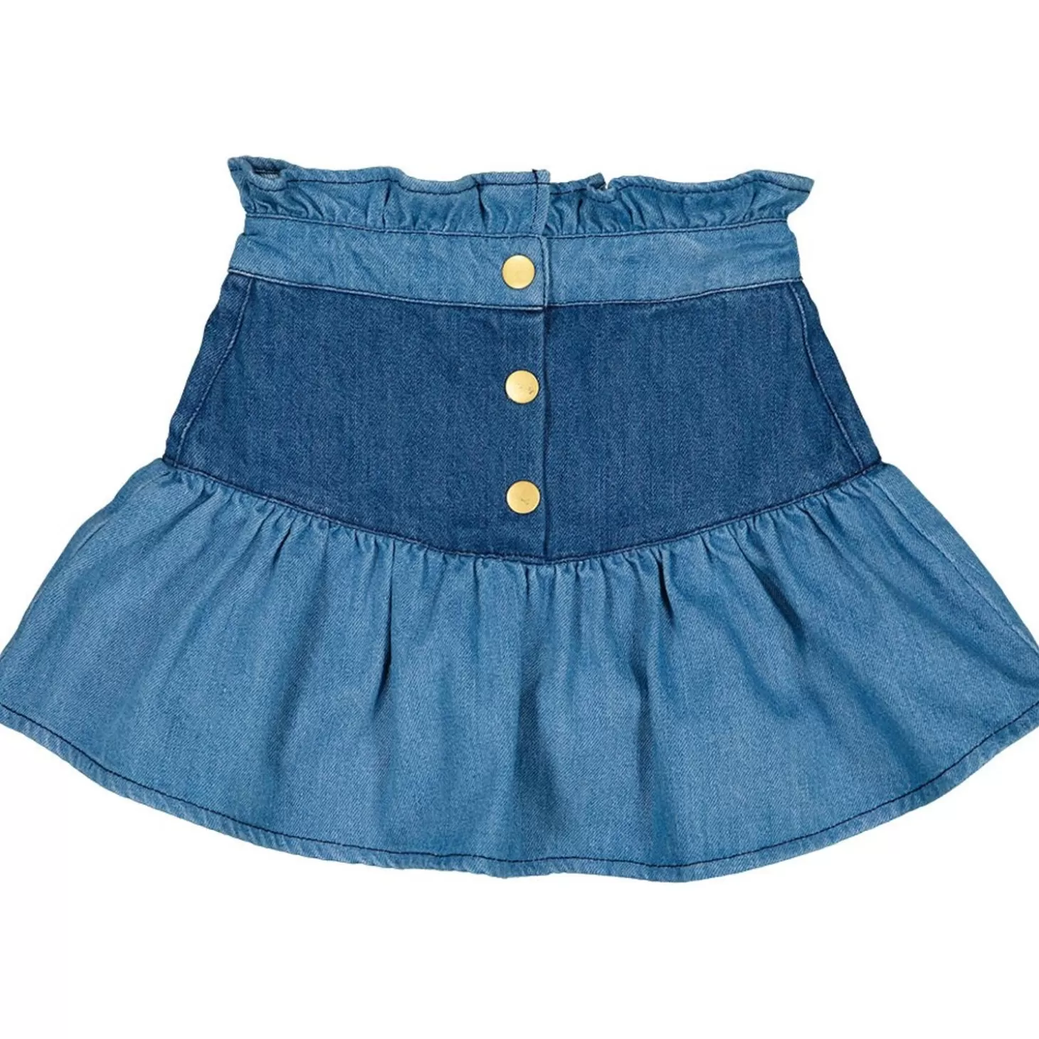 LOUIS LOUISE Skirt Pipeau Denim Patchwork Discount