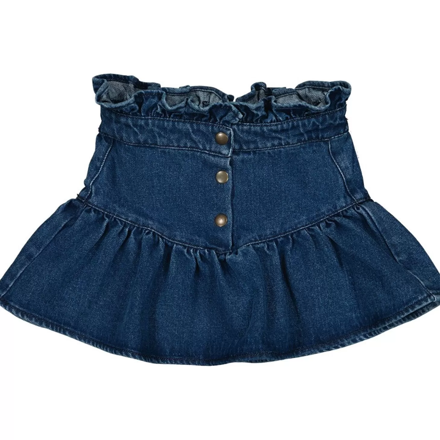 LOUIS LOUISE Skirt Pipeau Washed Denim Fashion