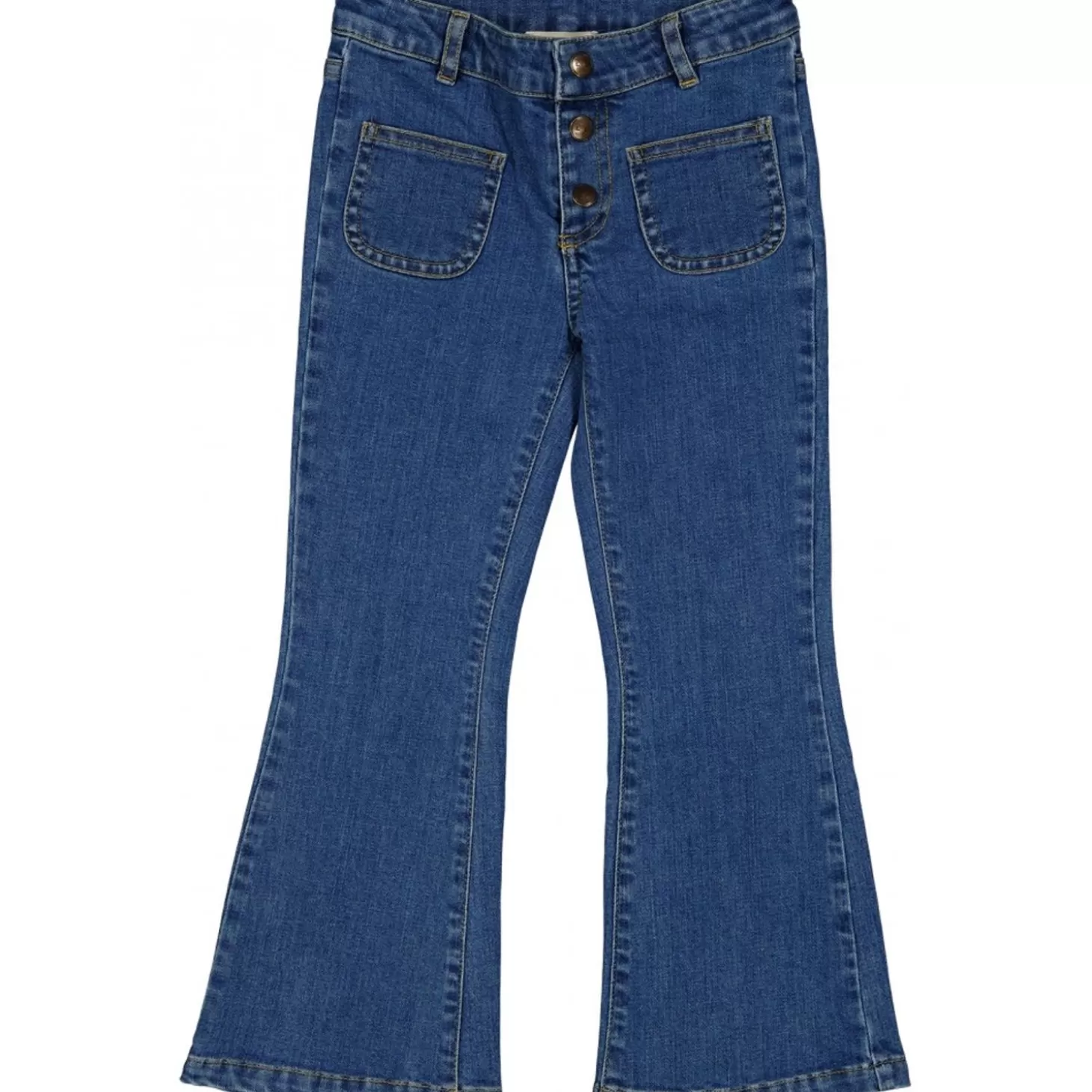 LOUIS LOUISE Trousers Christie Denim Blue New