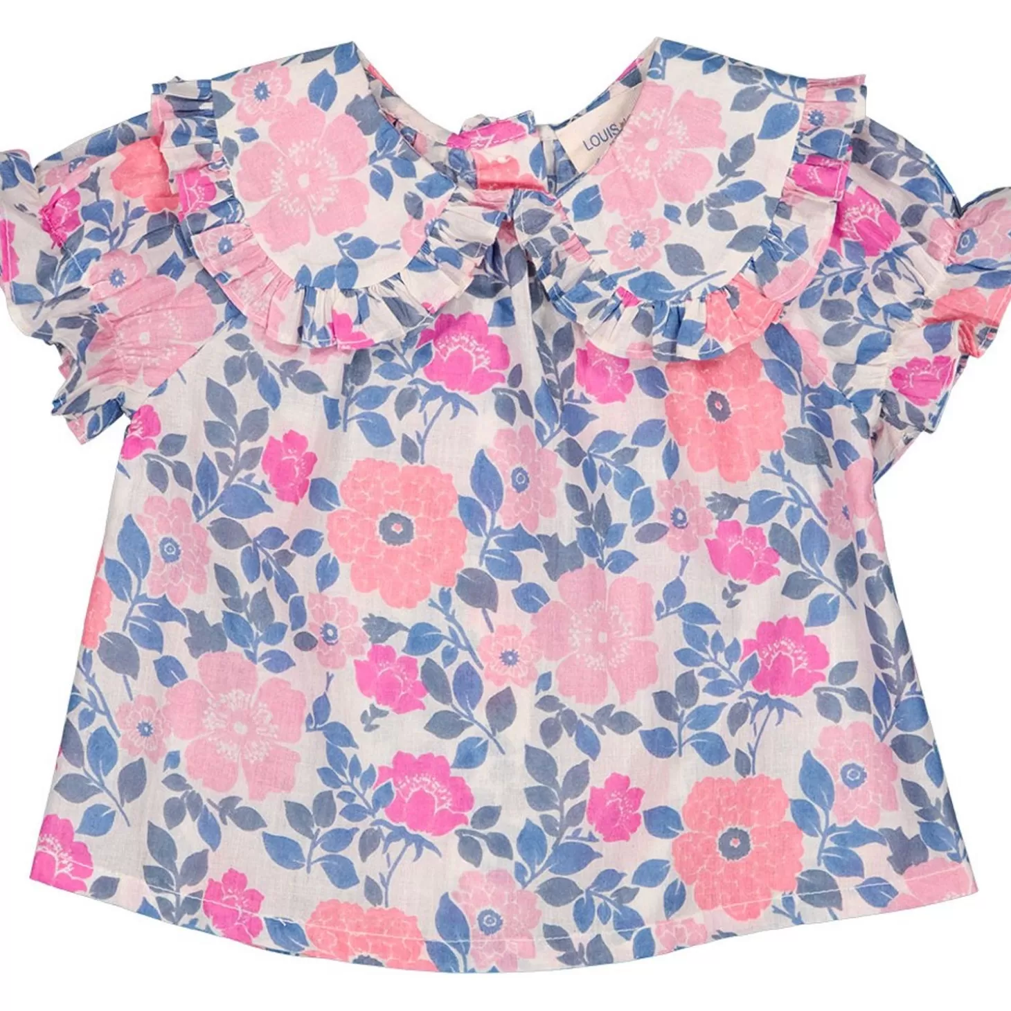 LOUIS LOUISE Tunic Indie Cotton Veil Vintage Flower Outlet