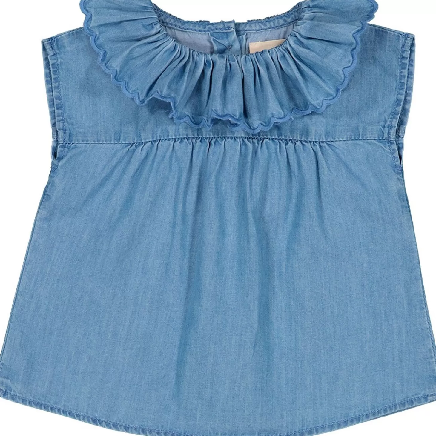 LOUIS LOUISE Tunic Pierrette Chambray Flash Sale